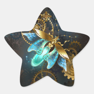 Adesivo Estrela Steampunk Firefly