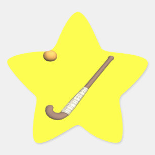Adesivo Estrela Stick & Ball de Hockey de Campo