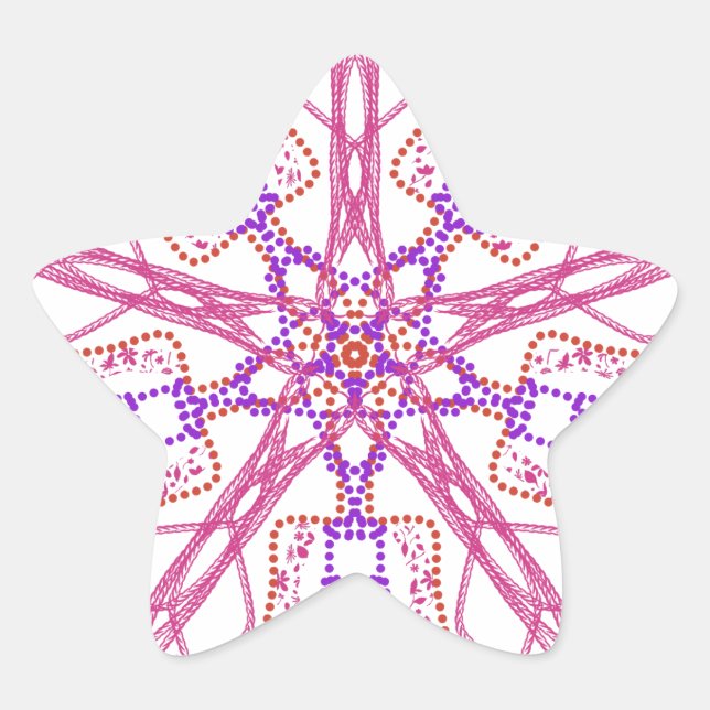 Adesivo Estrela Sticker (Frente)