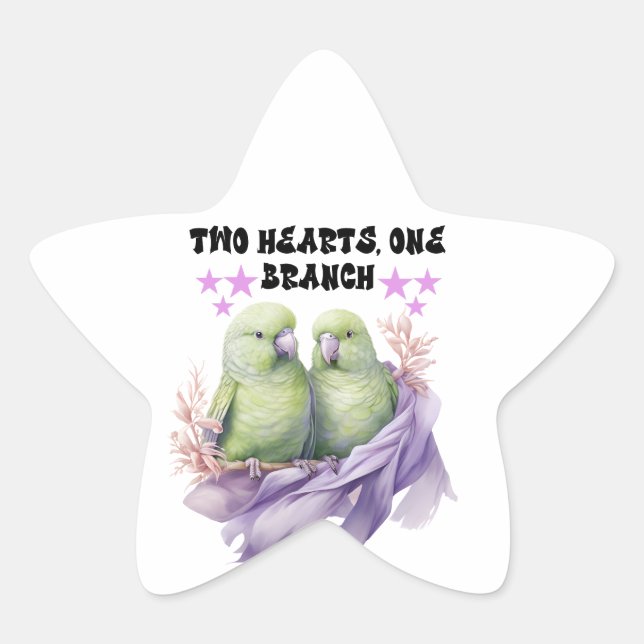 Adesivo Estrela Sticker de Cenoura Estelar Quadrado (Frente)