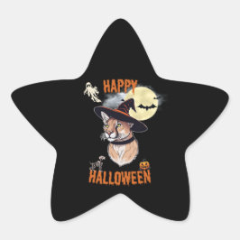 Adesivo Estrela sticker halloween animals