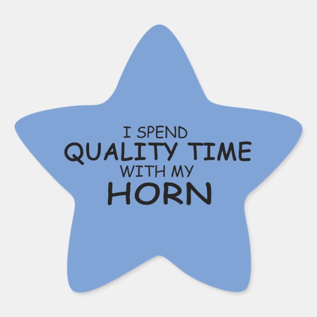 Adesivo Estrela Sticker Horn Star (Frente)