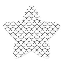 Sticker "Scallop Pattern on a Starfish"