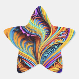 Adesivo Estrela Stickers for Kids' Party/Celebration