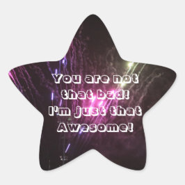 Adesivo Estrela Stickers Incríveis