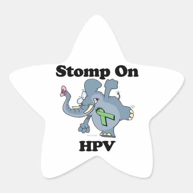 Adesivo Estrela Stomp Elefante No HPV (Frente)
