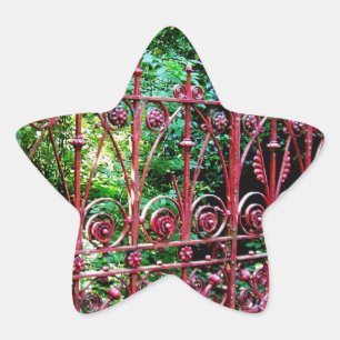 Adesivo Estrela Strawberry Field Gates, Liverpool UK