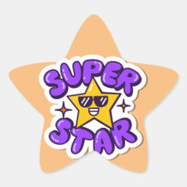 Adesivo Estrela super estrela