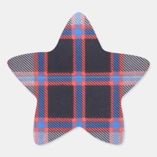 ADESIVO ESTRELA TARTAN DA CAÇA DE MACPHERSON
