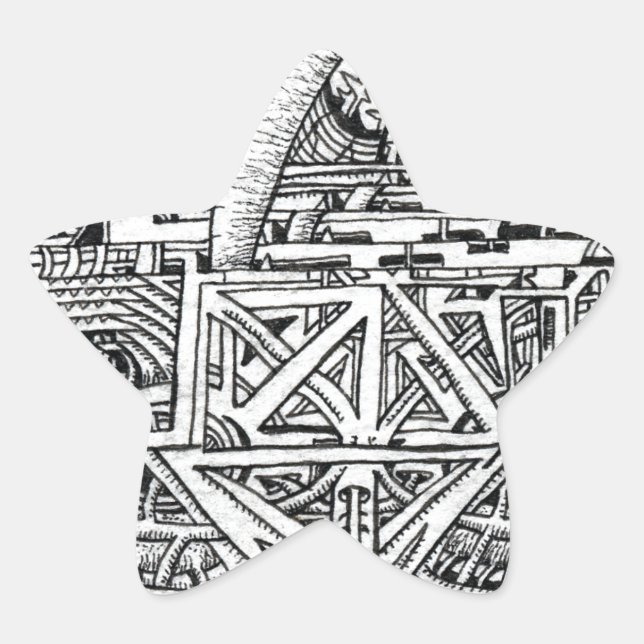 Adesivo Estrela Tentacle Tank de Brian Benson (Frente)