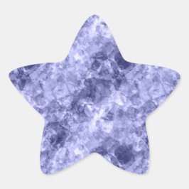 Adesivo Estrela Textura Azul Escuro Crumplada
