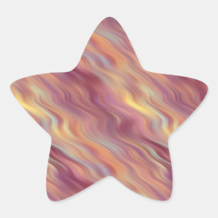 Adesivo Estrela Textura ondulada de Plumeria exótica