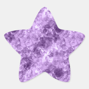 Adesivo Estrela Textura roxa escura amassada