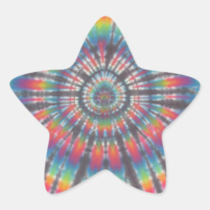 Adesivo Estrela Tie Dye Rabbit Hole