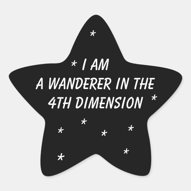 Adesivo Estrela Time Wanderer (Frente)