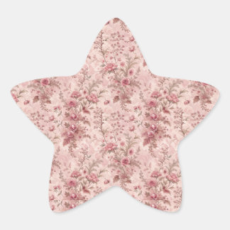 Adesivo Estrela Toile Francesa Pastel