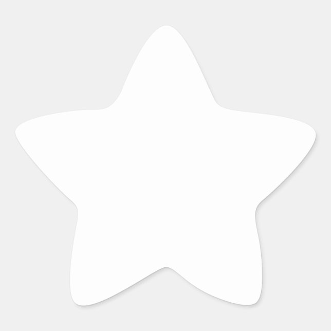 Adesivo Estrela Torne-Se Um Autoadesivo Personalizado (Frente)