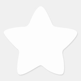 Adesivo Estrela Torne-Se Um Autoadesivo Personalizado