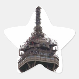 Adesivo Estrela Torre Eiffel Paris França