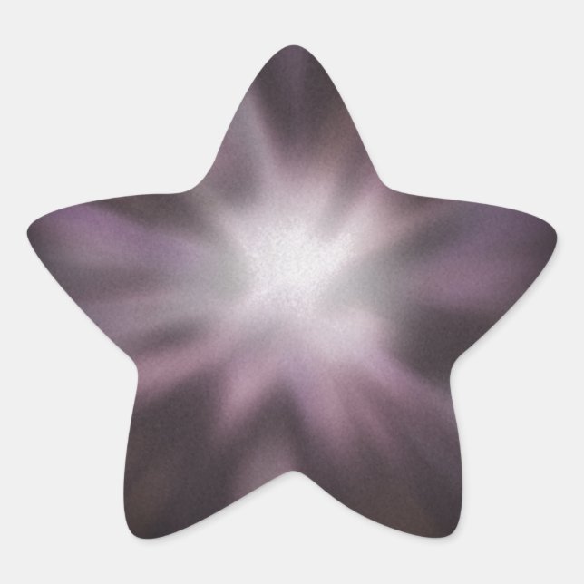 Adesivo Estrela Trabalho de arte de Burst Cósmico (Frente)