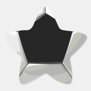 Adesivo Estrela Trabalho de arte único do futebol