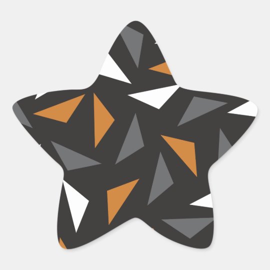 Adesivo Estrela Triângulos animados