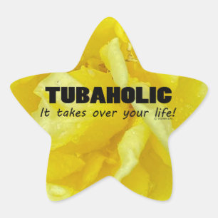 Adesivo Estrela Tubaholic Life Star Sticker