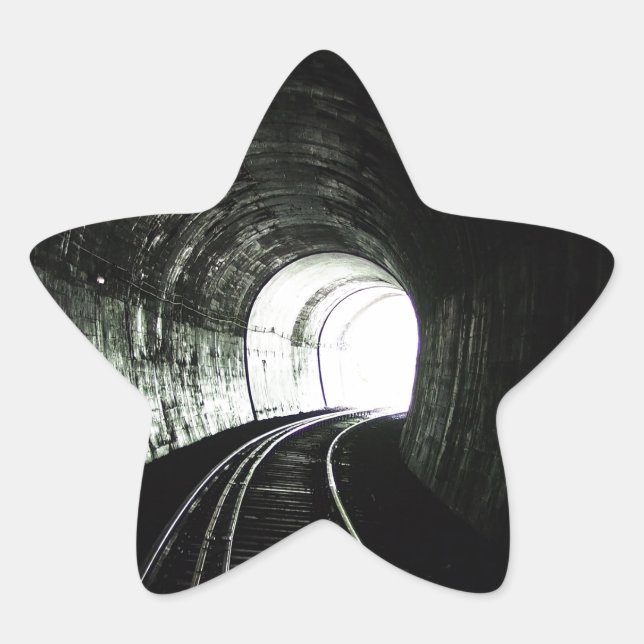 Adesivo Estrela Túnel de locomotiva (Frente)
