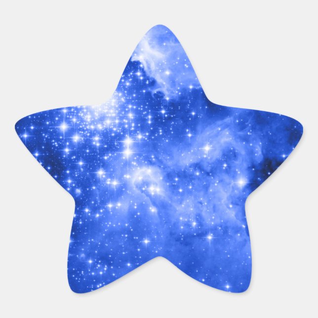 Adesivo Estrela Ultramarine Blue Stars (Frente)