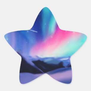 Adesivo Estrela Um Milhão de Sonhos - A Aurora Borealis