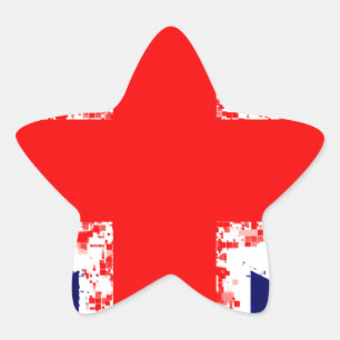 Adesivo Estrela Union jack london flag uk