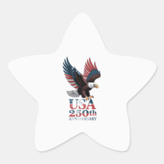Adesivo Estrela US 250th Anniversary 