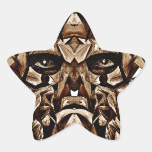 Adesivo Estrela _Vendo & Acreditando_