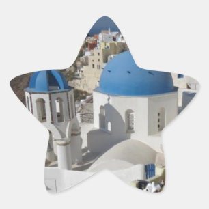 Adesivo Estrela Viagem de Grécia do Mykonos