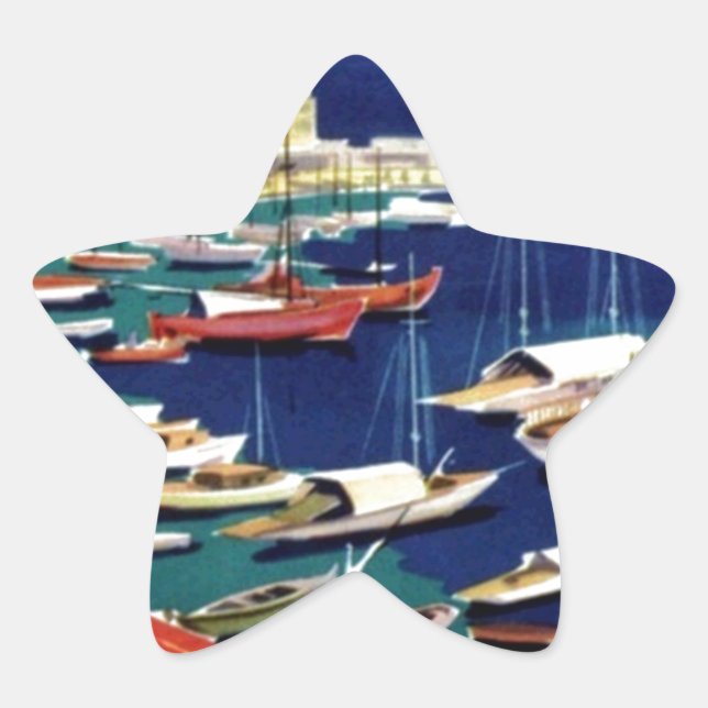 Adesivo Estrela Viagens vintage Atenas Grécia (Frente)