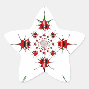 Adesivo Estrela Vibrante República do Quênia Sinalizador protetor 