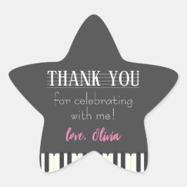 Adesivo Estrela Vinheta