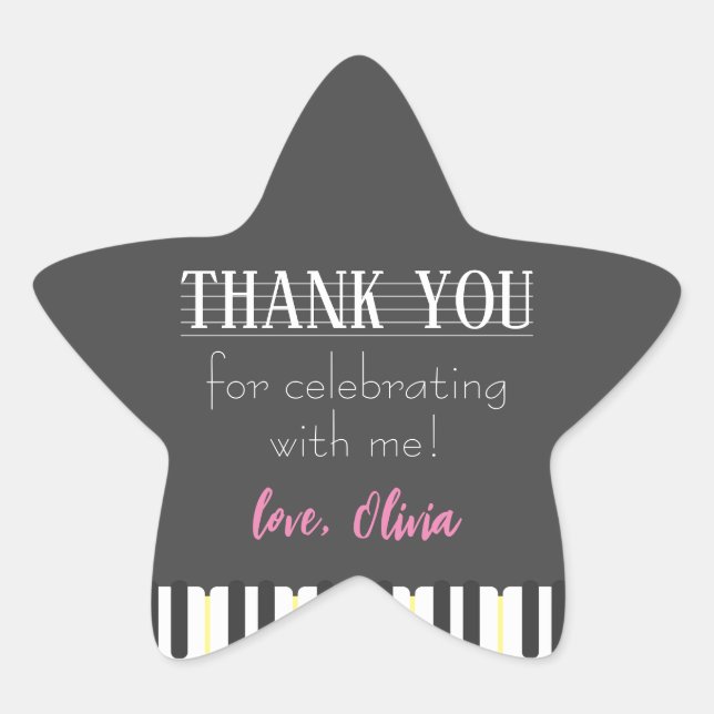 Adesivo Estrela Vinheta (Frente)