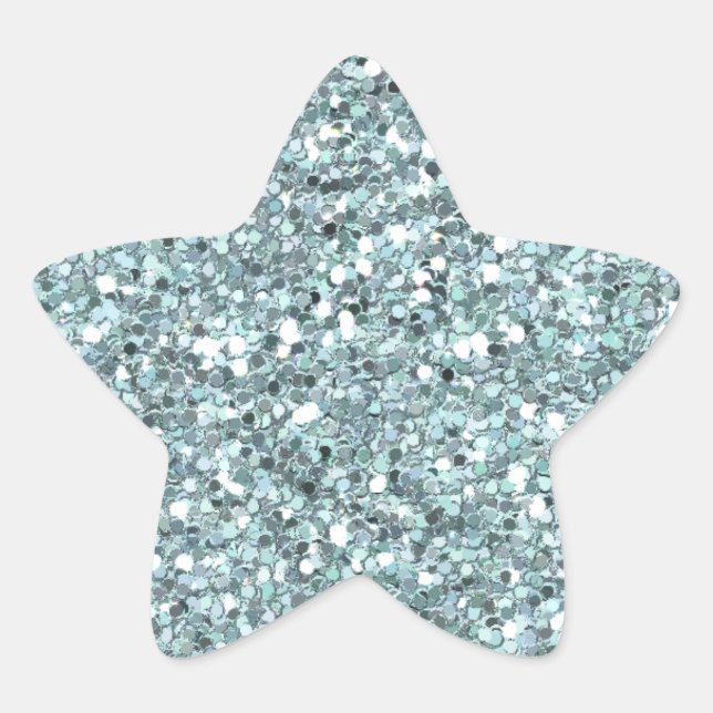 Adesivo Estrela Vinheta Azul (Frente)