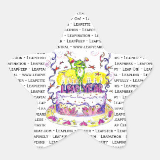 Adesivo Estrela Vinheta de Ano Leap