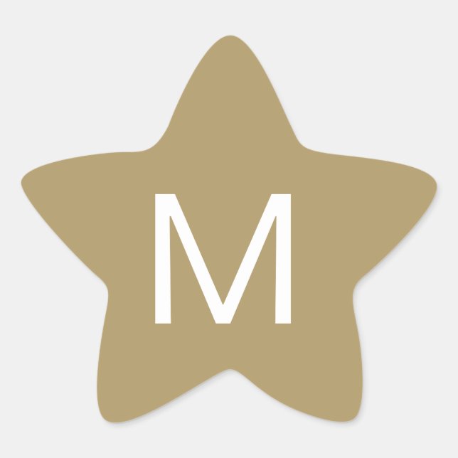 Adesivo Estrela Vinheta inicial de estrela festiva (Frente)