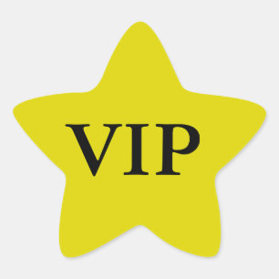 Adesivo Estrela VIP Star Stickers