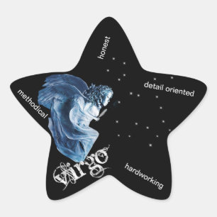 Adesivo Estrela Virgo Stickers