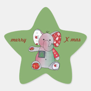 Adesivo Estrela Weihnachtselefant
