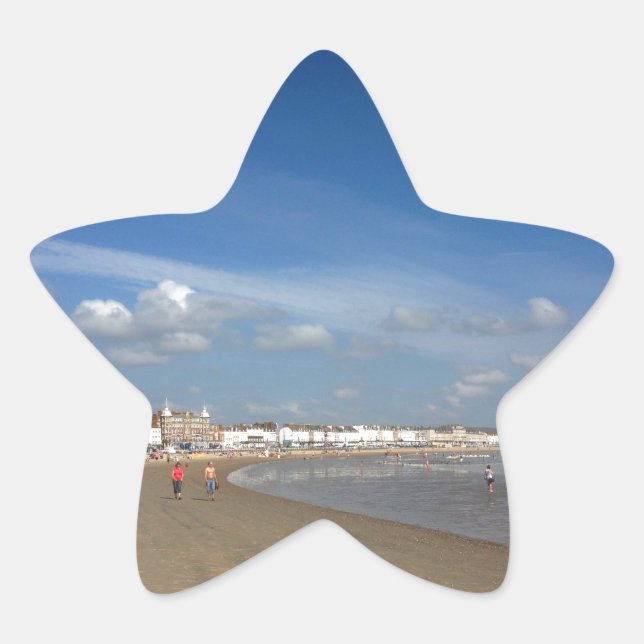 Adesivo Estrela Weymouth Beach (Frente)