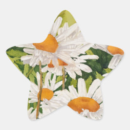 Adesivo Estrela White Daisies