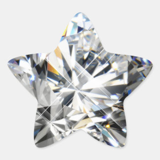 Adesivo Estrela White Gem