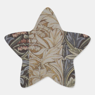 Adesivo Estrela William Morris Bluebell Tecido