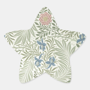 Adesivo Estrela William Morris Larkspur Floral Wallpaper