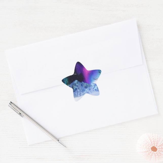 Adesivo Estrela Wonderlight Star Sticker (Envelope)